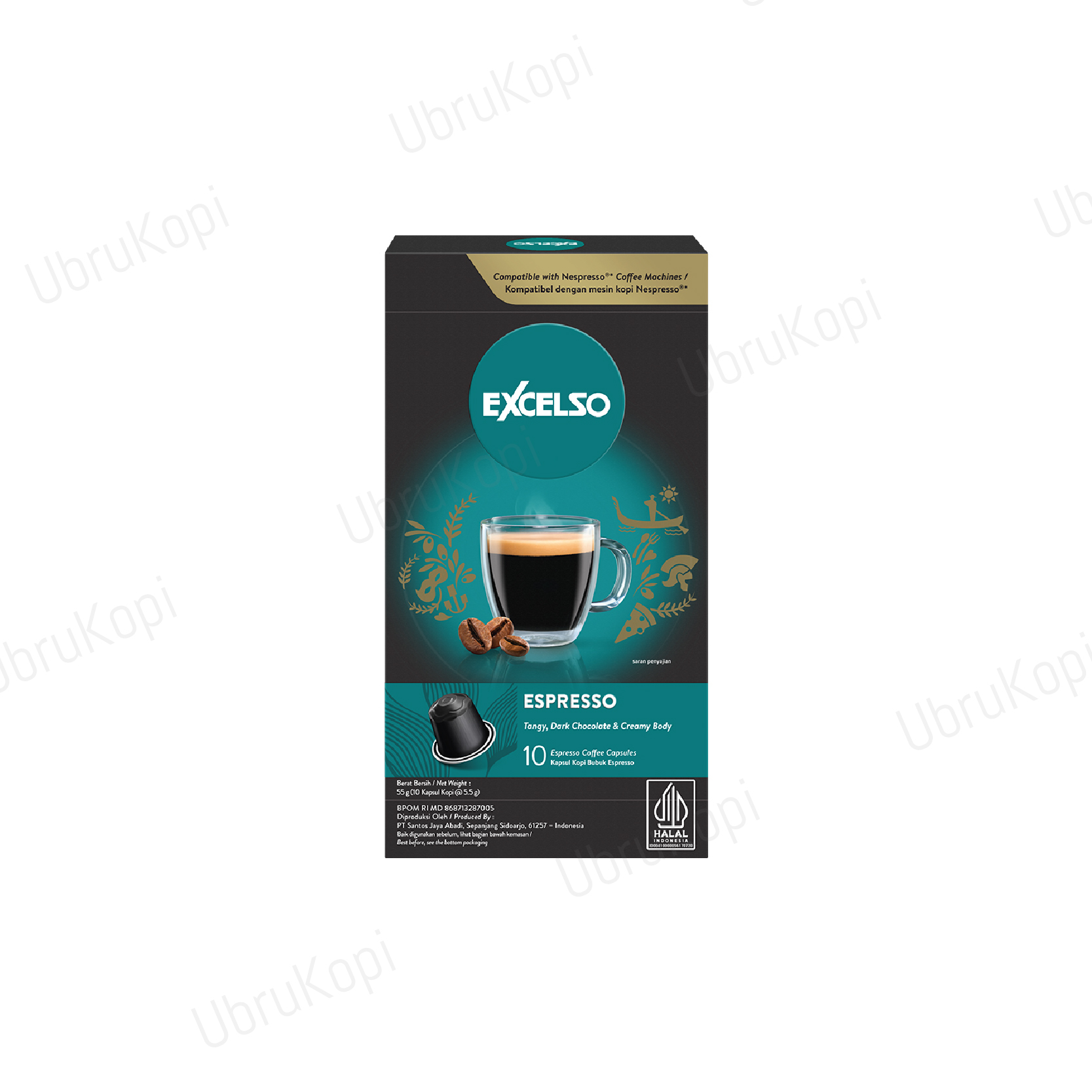 EXCELSO KOPI KAPSUL ESPRESSO UbruKopi