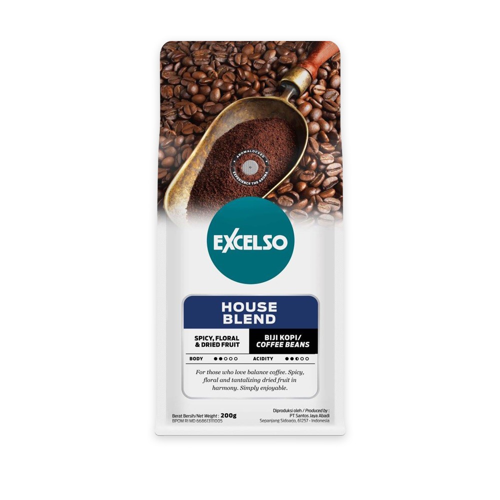EXCELSO HOUSE BLEND BIJI 200G