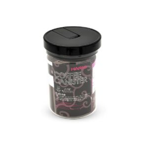 HARIO GLASS CANISTER 800ML BLACK