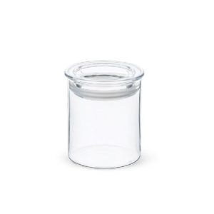 HARIO GLASS CANISTER 800ML BLACK