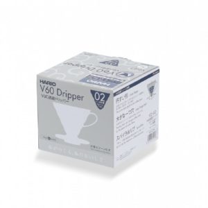 HARIO V60 DRIPPER PLASTIC WHITE 02