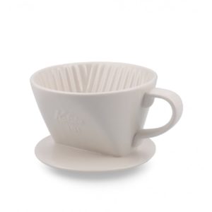 KALITA FLAT BOTTOM CERAMIC WHITE 101