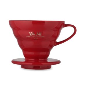 YAMI V60 CERAMIC DRIPPER RED V02