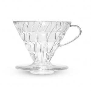 HARIO V60 DRIPPER PLASTIC CLEAR 02